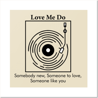 Love Me Do (The Beatles) Posters and Art